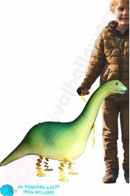 Animaletto gonfiabile che cammina: dinosauro T-Rex