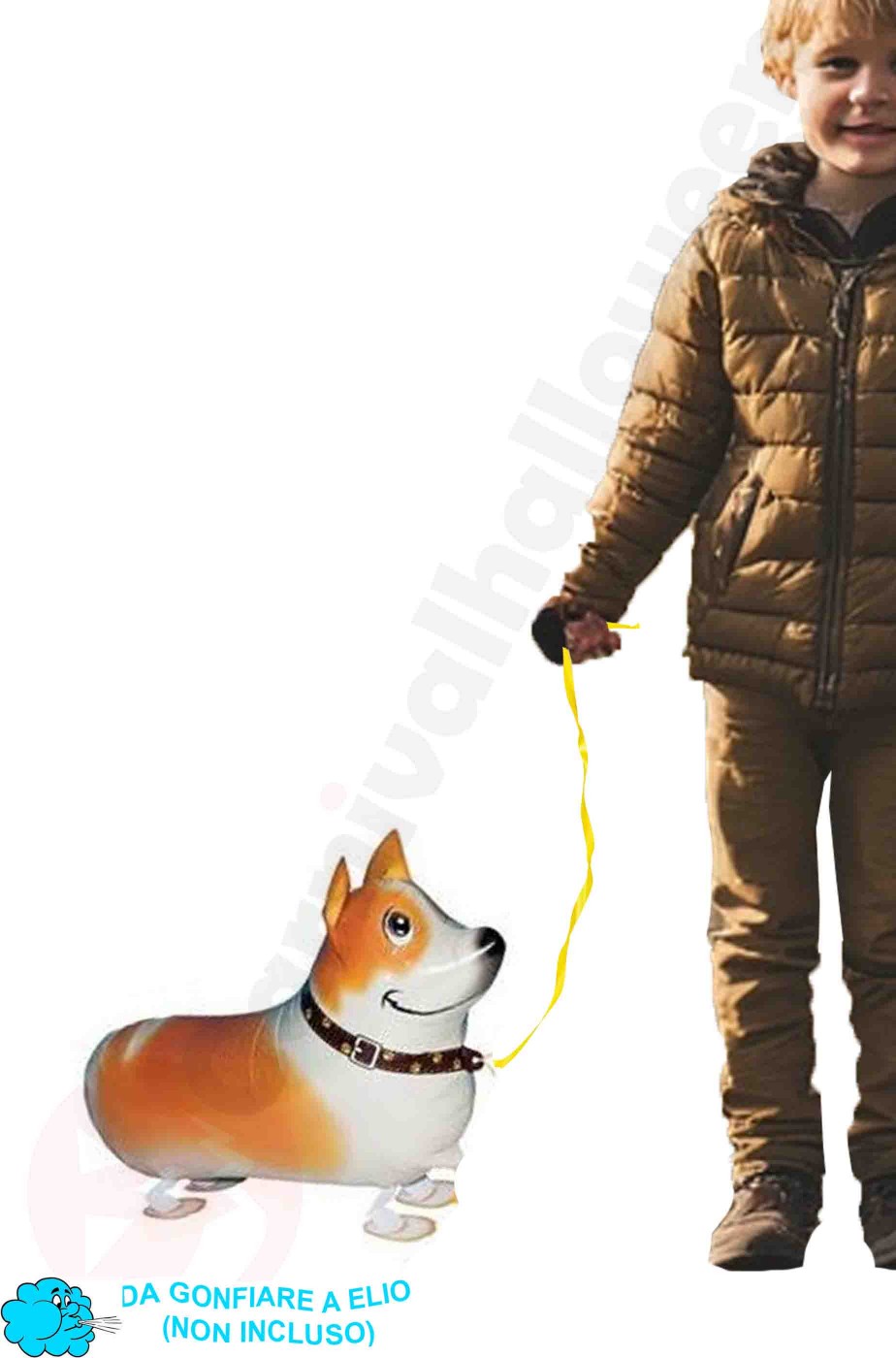 Palloncino gonfiabile cane pinscher che cammina
