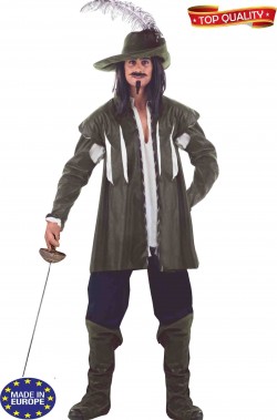 Costume da cavaliere del 700 D'Artagnan