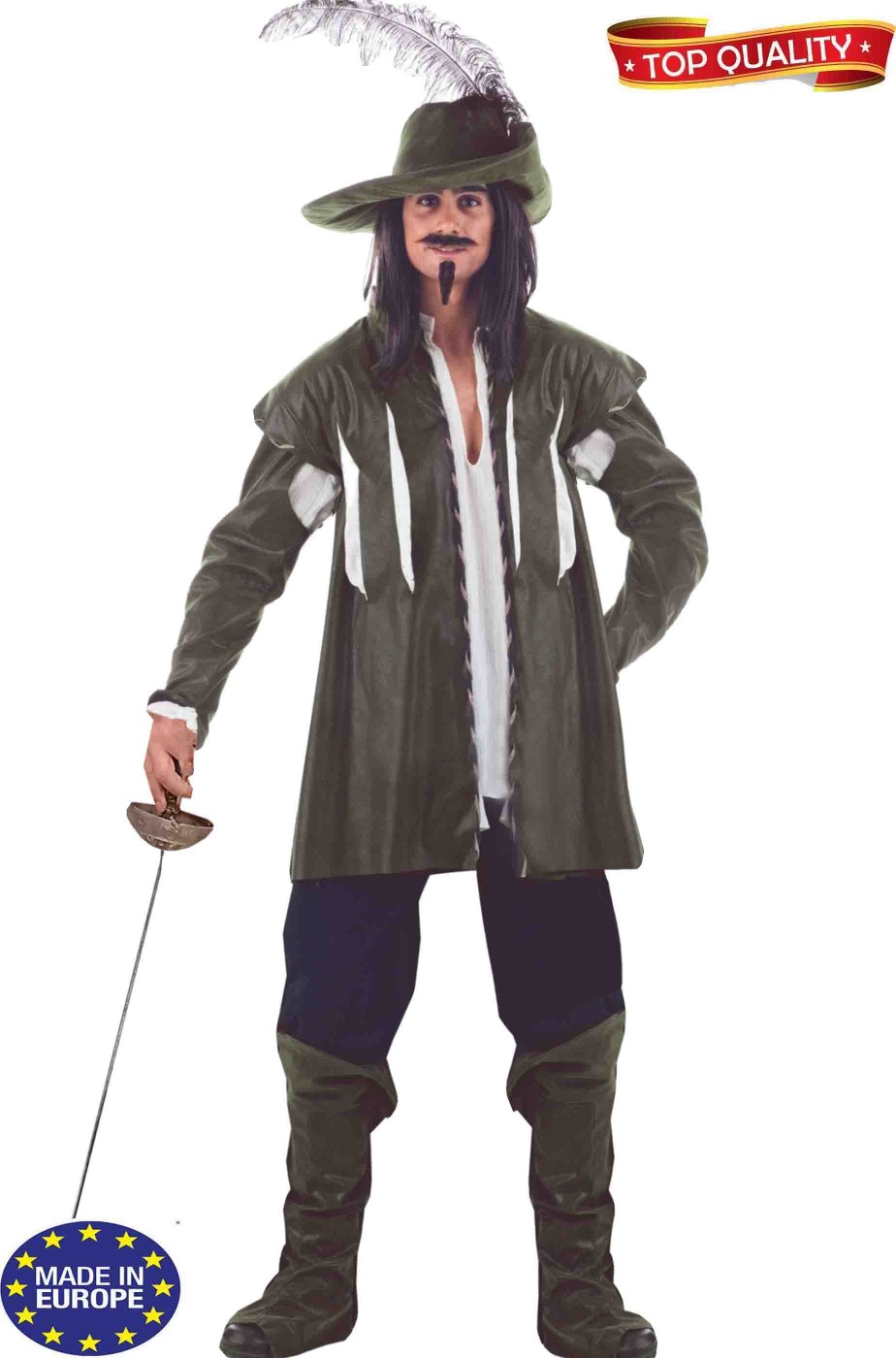 Costume da cavaliere del 700 D'Artagnan