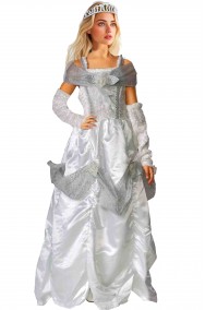 Costume da principessa bianca delle favole