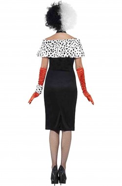 Costume Halloween Crudelia adulta