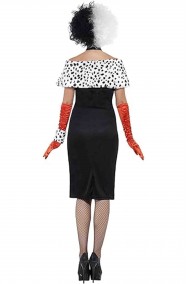 Costume Halloween Crudelia adulta