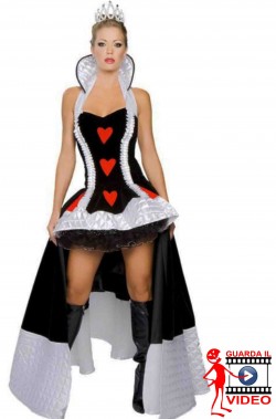 Costume da Regina di Cuori bellissimo
