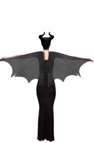 Ali finte da pipistrello vampiro o Maleficent