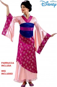 Costume donna Mulan disney completo con parrucca