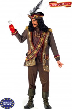 Costume da Pirata Capitan Uncino teatrale