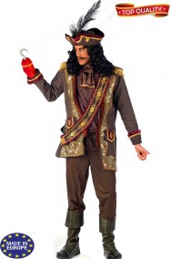 Costume da Pirata Capitan Uncino teatrale