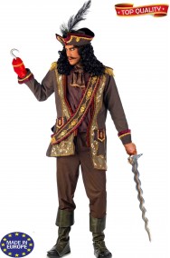 Costume da Pirata Capitan Uncino teatrale