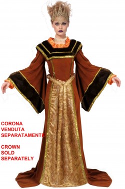 Costume da regina medievale