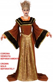 Costume da regina medievale