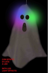 Fantasma luminoso lampeggiante e cambiacolore