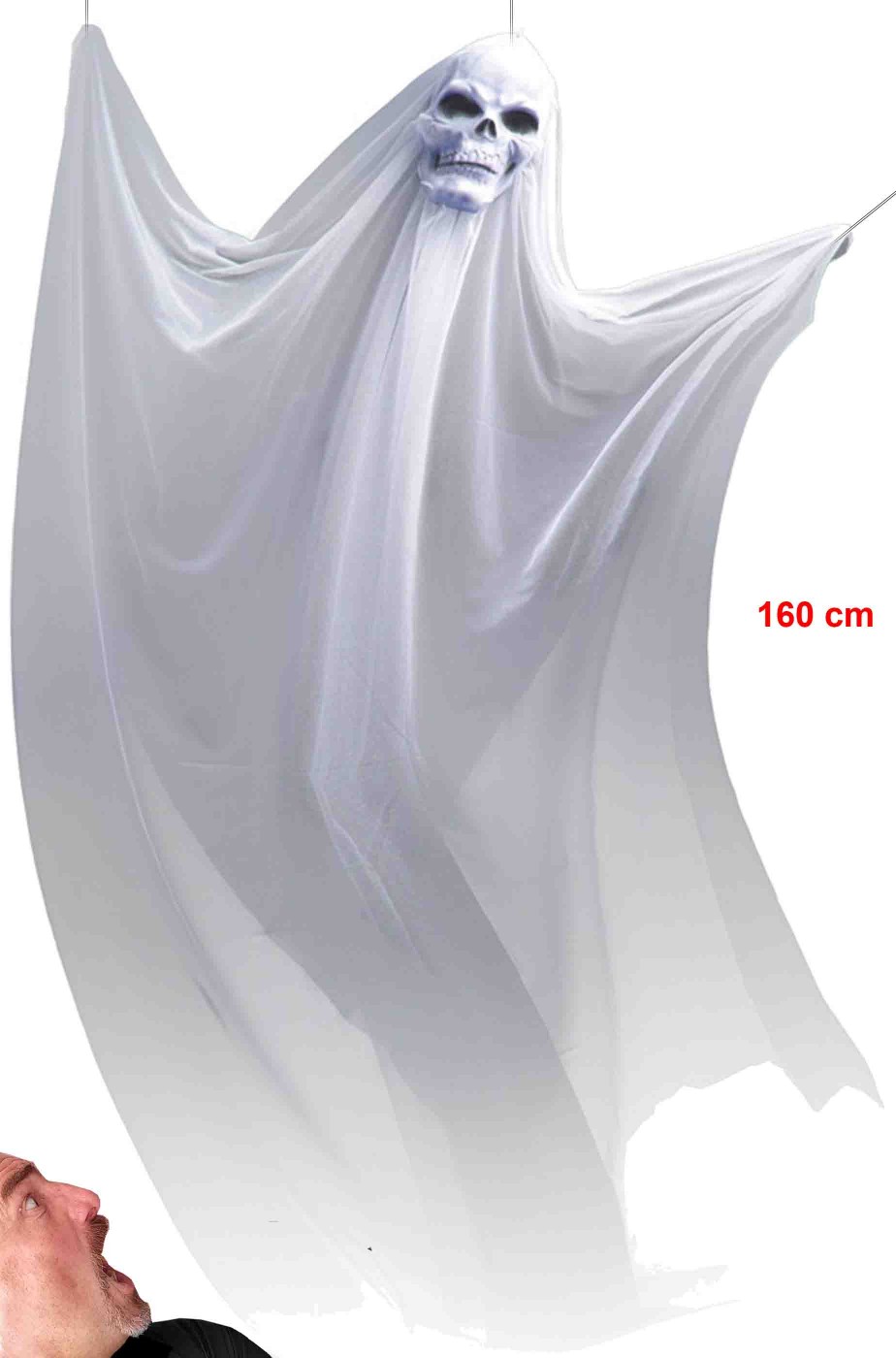 Decorazione halloween Fantasma da appendere Horror Decorazione halloween Fantasma da appendere Horror