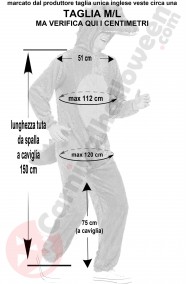 Costume da dinosauro adulto taglia M