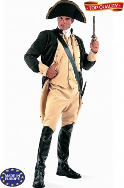 Costume da ufficiale storico dell'800