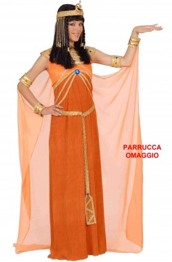 Costume da egiziana Cleopatra regina del Faraone