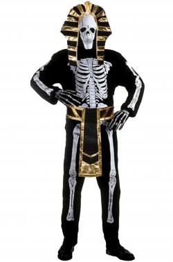 Costume faraone morto con tuta