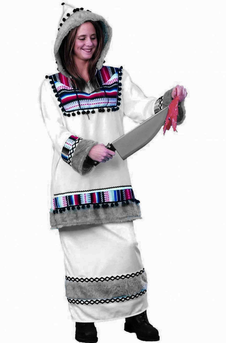 Costume da eschimese donna