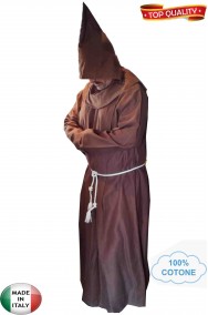Costume da monaco medievale cosplay di cotone