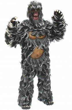 Costume del mostro delle nevi adulto completo