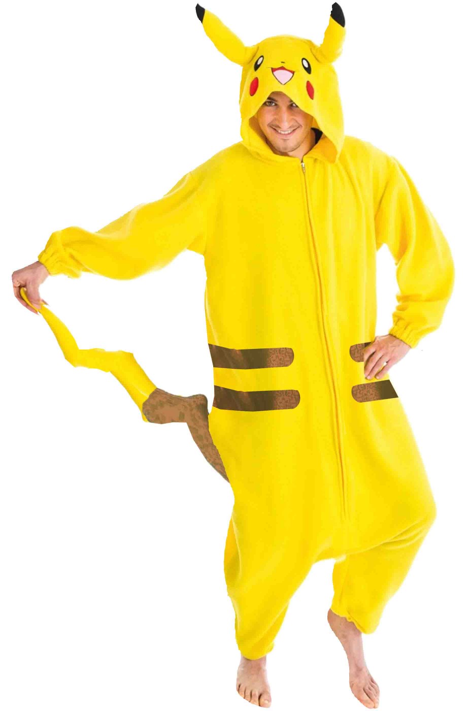 Costume di carnevale di Pikachu dei Pokemon adulto