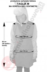 Misure del costume di Peppa Pig taglia M