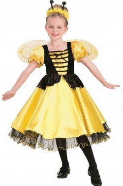 Costume di carnevale bambina da ape splendida