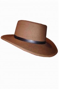 Cappello Professor Jones marrone in feltro adulto