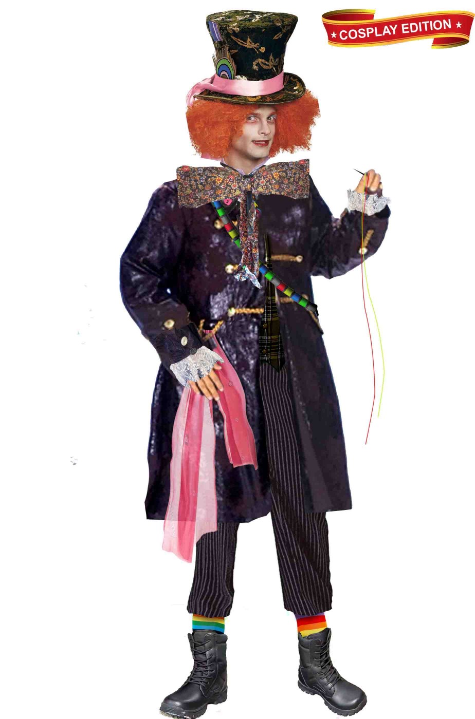 Costume cosplay del Cappellaio Matto