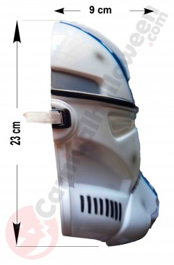Maschera Clone Trooper di Star Wars bambino