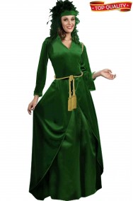 Costume di Rossella O'hara Via Col Vento replica vestito tenda