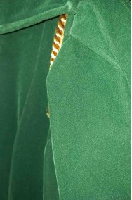 Dettaglio del tessuto del vestito tenda di Rossella O'Hara in Via Col Vento