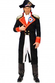 Costume da Napoleone adulto con giacca apribile