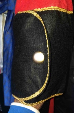 Manica del costume 800 uomo divisa napoleonica