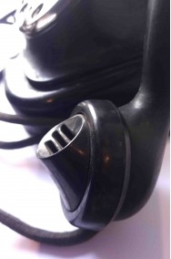 Telefono storico a disco nero di ferro Siemens