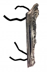 Paratibie da soldato romano color ferro