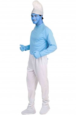 Costume carnevale adulto Puffo