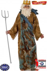 Costume di Nettuno re dei mari adulto