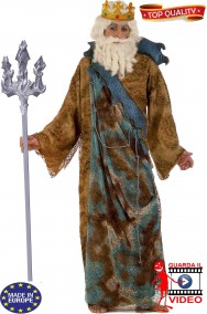 Costume di carnevale di Nettuno extra lusso