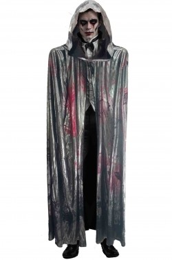 Mantello argento lungo...