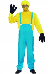 Costume di carnevale dei minions uomo