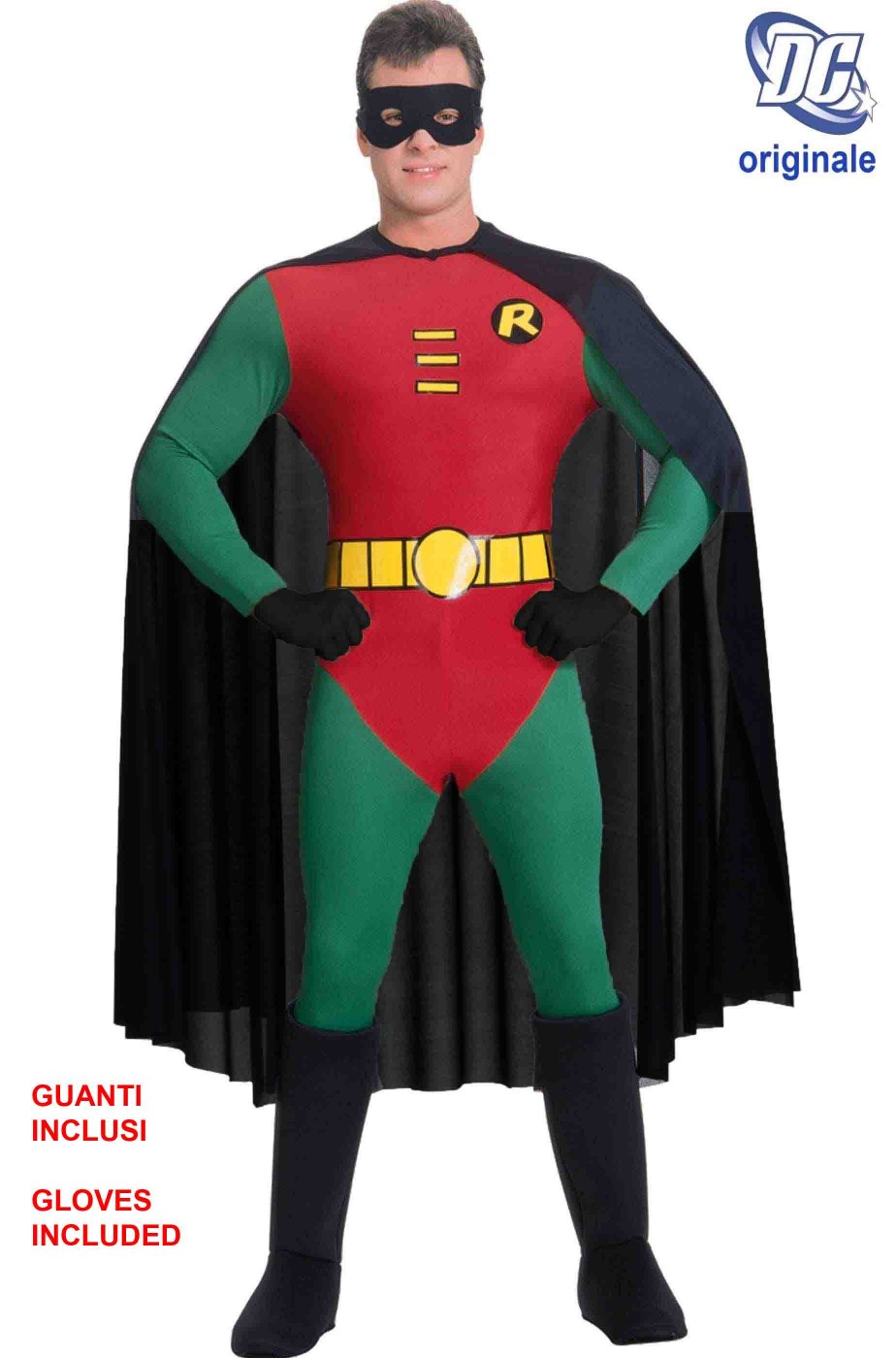 Costume Robin di Batman adulto