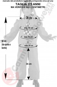 Costume carnevale da cane investigatore Sherlock Holmes