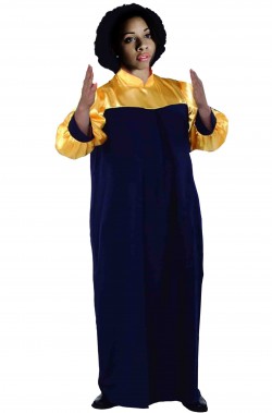 Vestito da corista di Gospel e Spiritual adulto