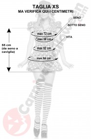 Misure costume da lampone da donna