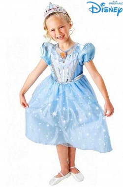 Costume carnevale Bambina Cenerentola luccicante