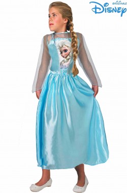Vestito di Elsa di Frozen bambina