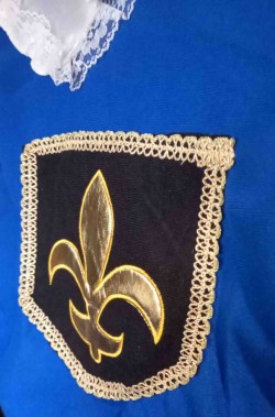 Casacca costume da moschettiere bambino