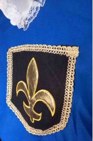 Casacca costume da moschettiere bambino