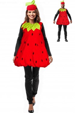 Costume di carnevale da fragola